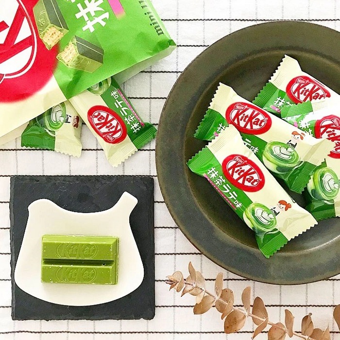 KitKat al gusto di Matcha Latte - Nestle' 116g. (9 pezzi)
